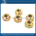 Size M8 DIN980V Carbon Steel All Metal Lock Hex Nut